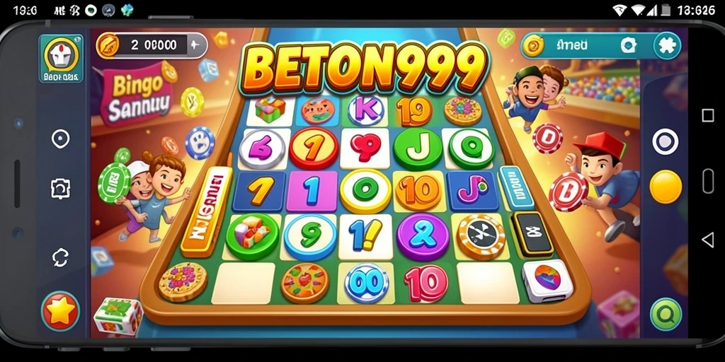 Screenshot BETON999 menampilkan momen seru permainan Bingo.