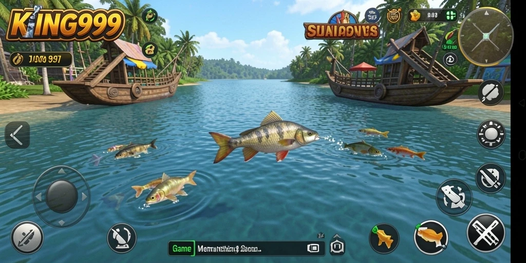 Tangkapan ikan yang epik dalam KING999.